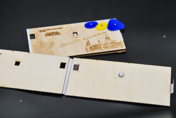 Holzpostkarte „Chemnitz" – Bild 2